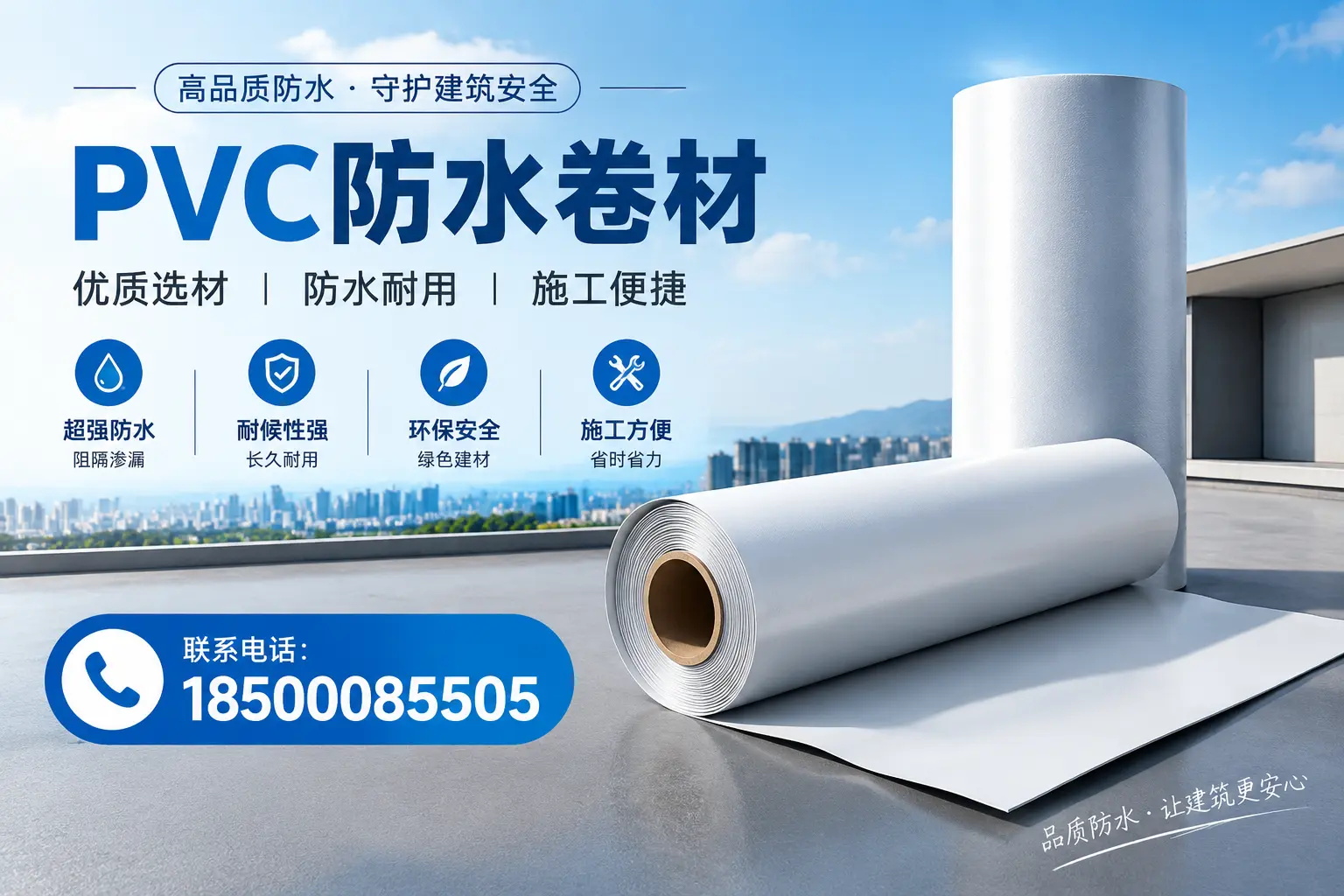 如何评估PVC防水卷材的性价比?广州消费者必读